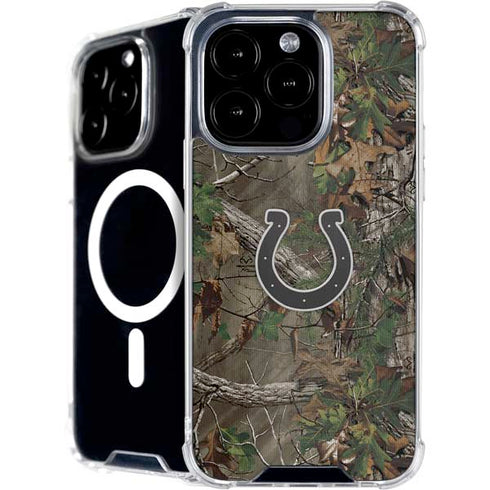NFL Indianapolis Colts Realtree Xtra Green Camo iPhone 16 Pro MagSafe Case